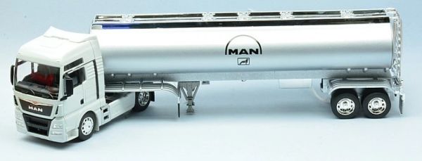 WEL32652CREME - MAN TGX XXL 4x2 (Beige) with 2-axle tanker - 1