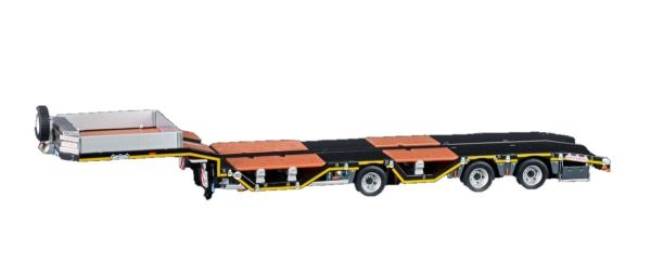 IMC33-0213 - 3-axle low-loader semi-trailer (black) - 1