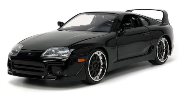 JAD33380 - TOYOTA Supra Black 1995 FAST & FURIOUS - 1