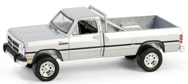 GREEN35290-F - DODGE Ram D250 Power Ram 1992 Silver from the ALL-TERRAIN series in blister pack - 1