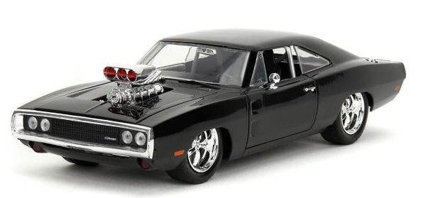 JAD35421 - DODGE Charger 1970 Black FAST & FURIOUS - 1