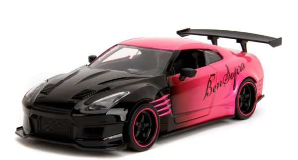 JAD35500 - NISSAN GTR 2009 Black and Pink - BEN SOPRA - PINK SLIPS - 1