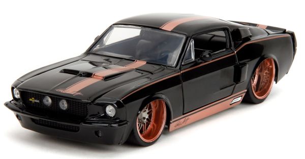 JAD35983 - SHELBY GT500 1967 Black - PINK SLIPS - 1