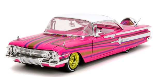 JAD35984 - CHEVROLET IMPALA 1960 Pink - PINK SLIPS - 1