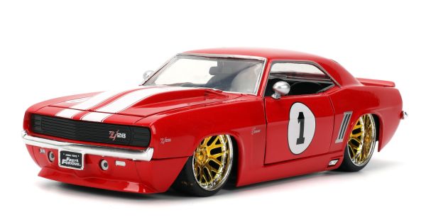 JAD36151 - CHEVROLET Camaro 1969 red FAST and FURIOUS - 1