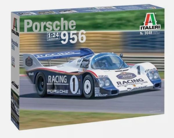 ITA3648 - PORSCHE 956 Racing #1 to assemble and paint - 1