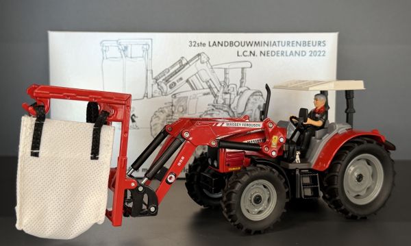 SIK3653-LCN2022 - MASSEY FERGUSON 5445 with MF958 Front Loader – Limited Edition – LCN 2022 - 1