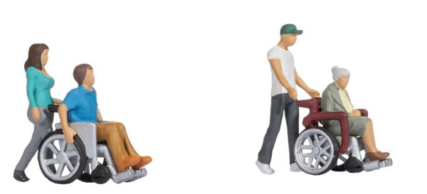 NOC36552 - People in wheelchairs with attendants - 1