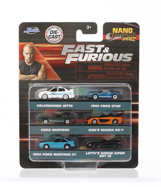JAD36579 - 6 Nano Vehicles - VOLKSWAGEN - FORD - MAZDA - DODGE - 1