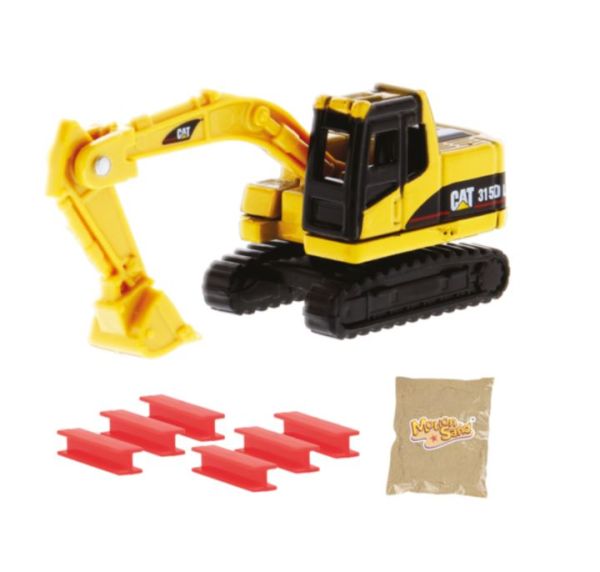 CARRERA37085961 - PlayBox kit - CATERPILLAR 315D excavator with magic sand - 1