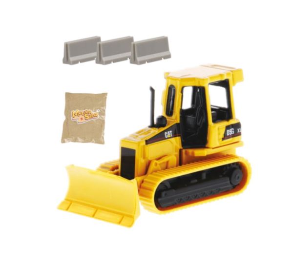 CARRERA37085962 - PlayBox Kit - CATERPILLAR D5G bulldozer with magic sand - 1