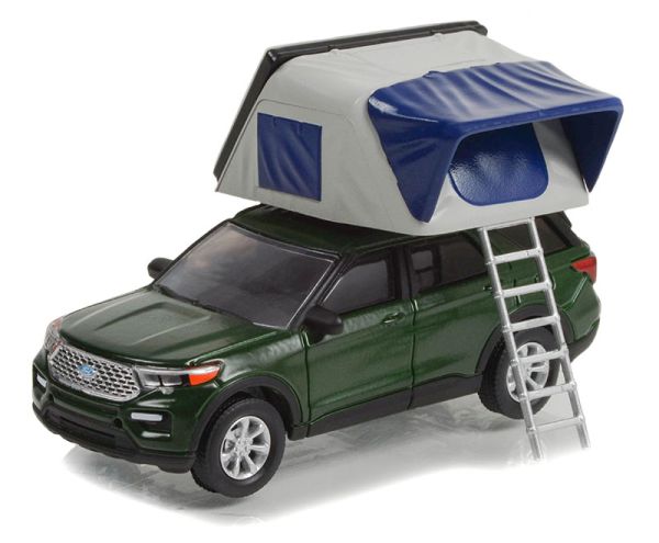GREEN38030-F - FORD explorer limited 2022 from the series THE GREAT OUTDOORS in blister pack - 1