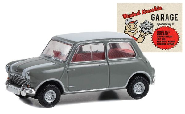 GREEN39120-E - AUSTIN Mini Cooper S 1965 grey - 1