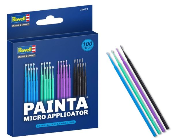 REV39619 - 100 Micro PAINTA Applicators - 1