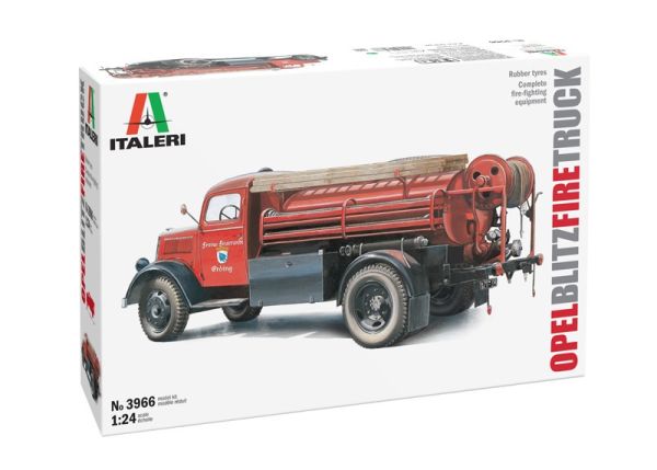 ITA3966 - OPEL Blitz fire truck to assemble and paint - 1