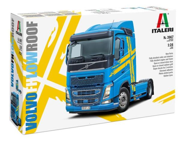 ITA3967 - VOLVO FH Low Roof 4x2 Blue to assemble and paint - 1