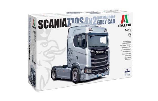 ITA3971 - SCANIA S770 4x2 Normal Roof - Grey Cab to assemble and paint - 1