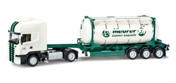 HER302401 - SCANIA R09 Topline with LANFER container trailer - 1