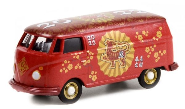 GREEN30320 - VOLKSWAGEN T2 Panel Van Chinese Zodiac 2022 - Tiger - 1