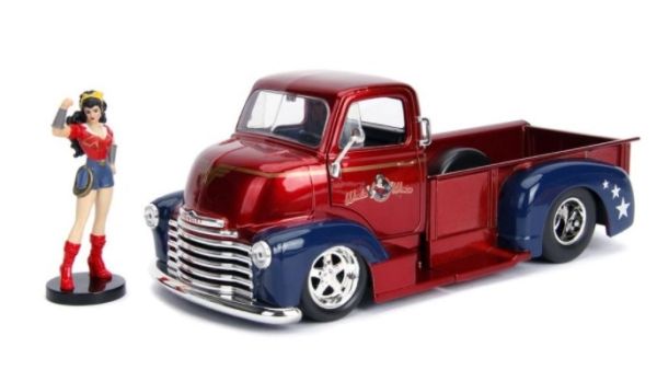 JAD30453 - 1952 CHEVROLET Chevy COE Pickup with WONDER Woman - 1