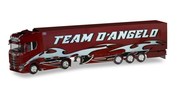 HER309929 - SCANIA CS HD 4x2 with BRUNO VALCARENGHI 3-axle refrigerated trailer - 1
