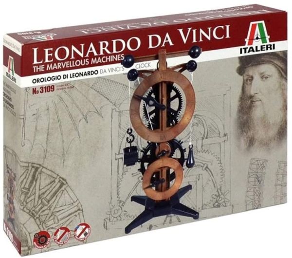 ITA3109 - The Da Vinci Clock to assemble and paint - 1