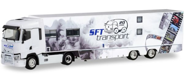 HER311243 - RENAULT T 4x2 with 2 axles low loader SFT Transport - 1