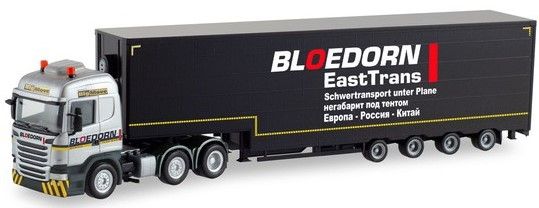 HER311625 - SCANIA R HL 6x2 with 4 axles low loader BLOEDORN - 1