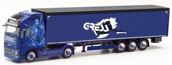 HER312219 - VOLVO FH Globetrotter 4x2 with 3 axles trailer GRESS Transport - 1