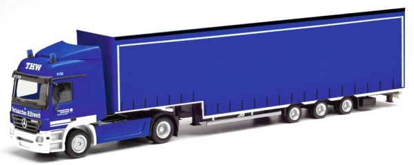 HER312608 - MERCEDES Actros 4x2 with trailer 3 Axles THW - 1