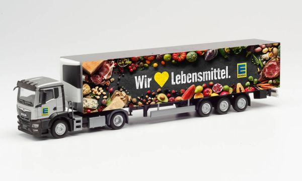 HER313254 - MAN TGS 4x2 with EDEKA 3-axle refrigerated trailer - 1