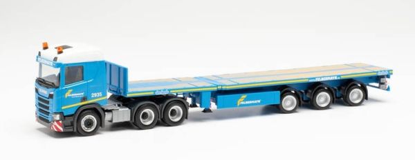 HER313858 - SCANIA CR 20 ND 6x4 with FELBERMAYR 3-axle flatbed - 1