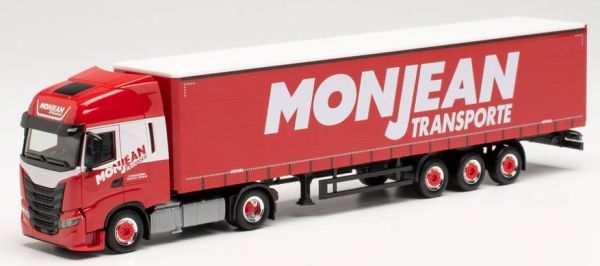 HER314060 - IVECO S-Way 4x2 with tarpaulin trailer 3 Axles MONJEAN - 1