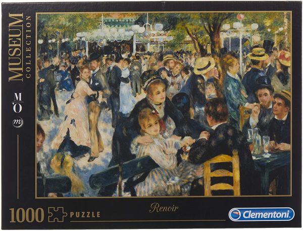 CLE31412 - Puzzle 1000 Pieces Bal du moulin de la galette - 1