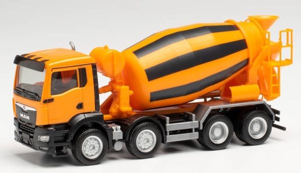 HER314138 - MAN TGS 8x4 orange spinner - 1