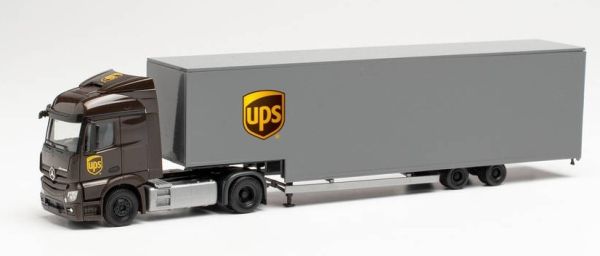 HER314244 - MERCEDES Actros S. 4x2 with UPS 2 Axles Trailer - 1