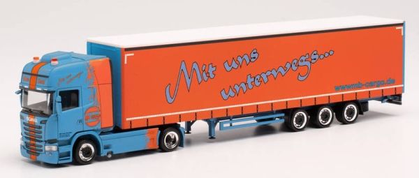 HER314800 - SCANIA R `13 4x2 with MB Cargo 3 Axles trailer - 1