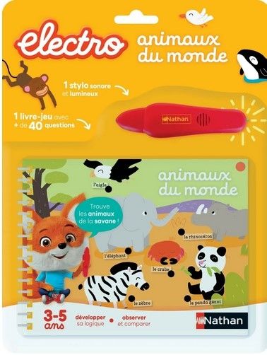 NAT31543 - Electro blister pack – Animals of the world - 1