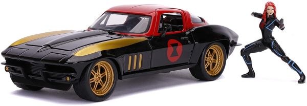 JAD31749 - 1966 Chevy CORVETTE with BLACK WIDOW - 1