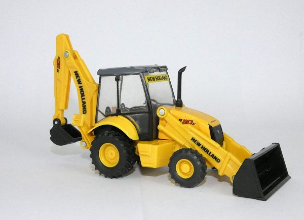 NEW32143 - Backhoe loader NEW HOLLAND B110 C Dimensions: 16.5 x 4.8 x 6 cm - 1