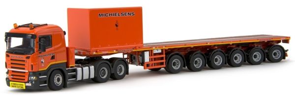 IMC33-0034 - SCANIA R5 6x4 with ballasttrailer 6 axles MICHELSEN - 1