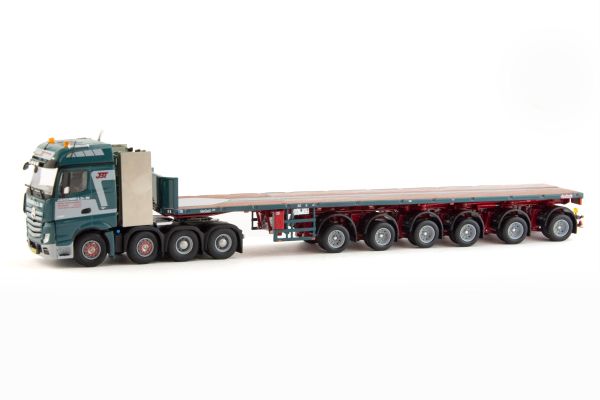 IMC33-0105 - MERCEDES Actros Bigspace 8x4 with 6-axle Nooteboom platform J.BROUWER - 1