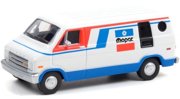 GREEN35200C - DODGE B100 1976 MOPAR BLUE COLLAR COLLECTION in blister - 1
