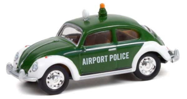 GREEN36030-D - VOLKSWAGEN Beetle classic Airport Police in blister pack - 1