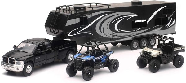 NEW37046 - Motorhome with RANGER XP1000 and two POLARIS RZR XP turbo - 1