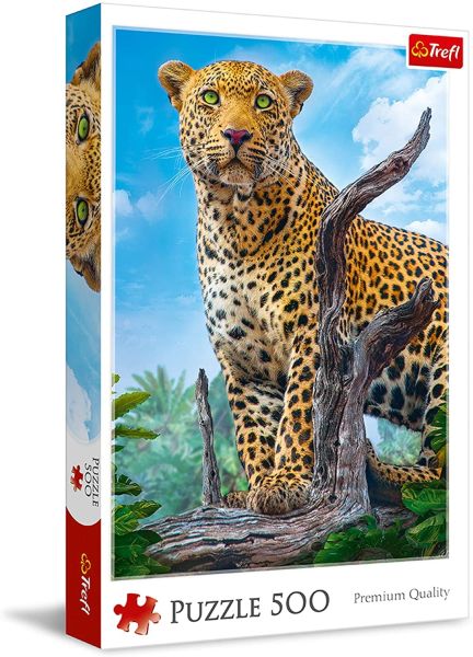 TRF37332 - Wild Leopard 500 Piece Puzzle - 1