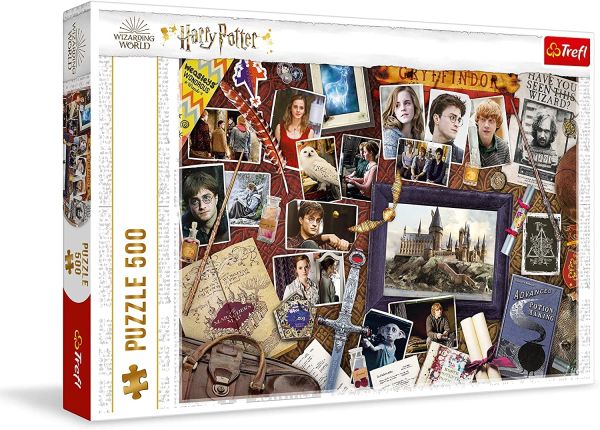 TRF37400 - Puzzle 500 Pieces HARRY POTTER Memory of Hogwarts - 1