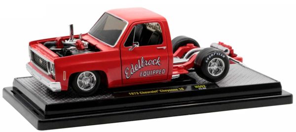 M2M-40100-HS02 - CHEVROLET Cheyenne 10 1976 red EDELBROCK EQUIPPED - 1
