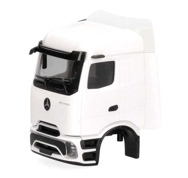 HER086288 - MERCEDES-BENZ Actros L ProCabin Streamspace, white cab – 2 parts to assemble - 1