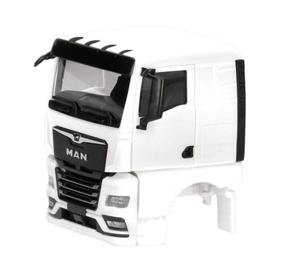 HER086363 - MAN TGX GN cab, white – 2 parts to assemble - 1
